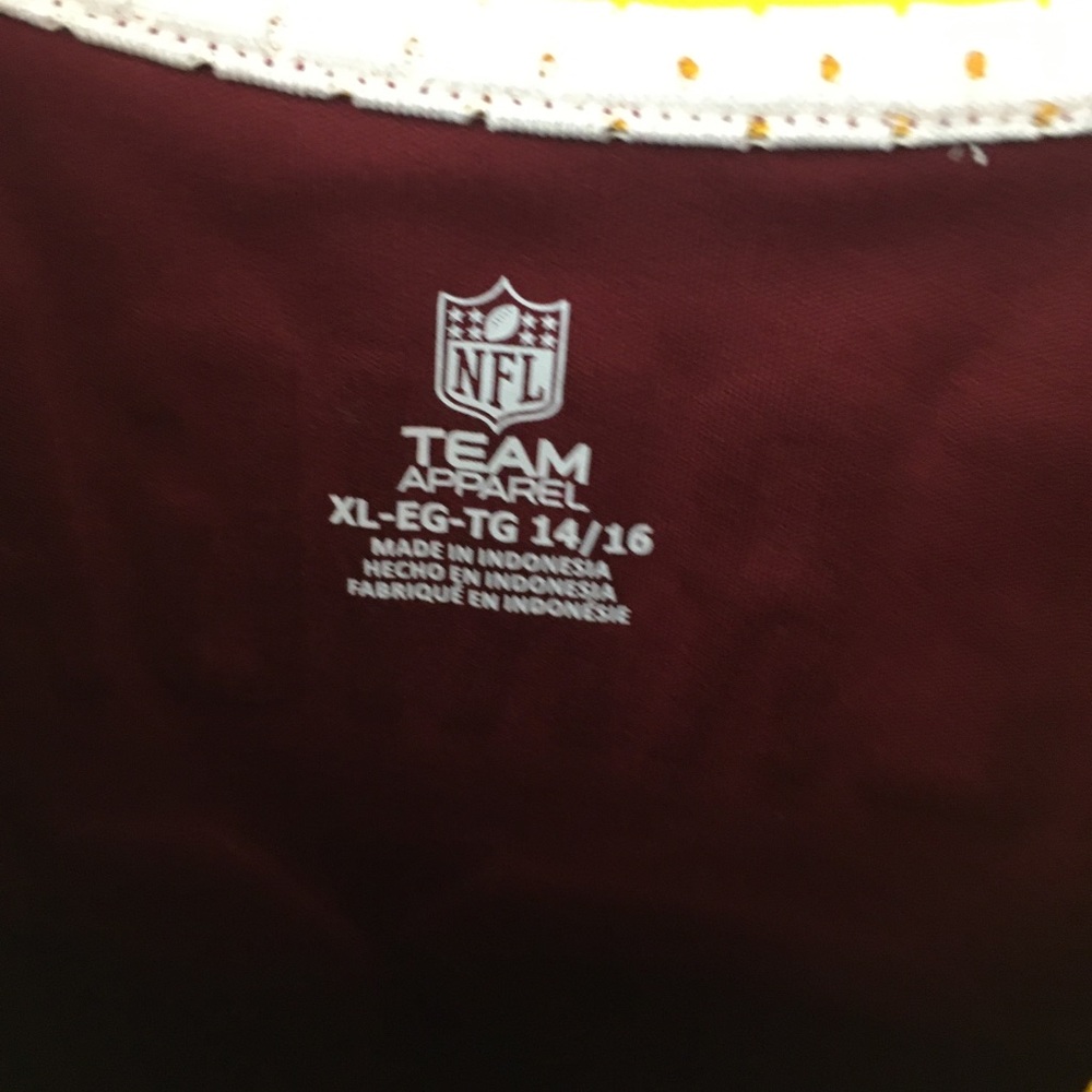 Ladies Redskins jersey